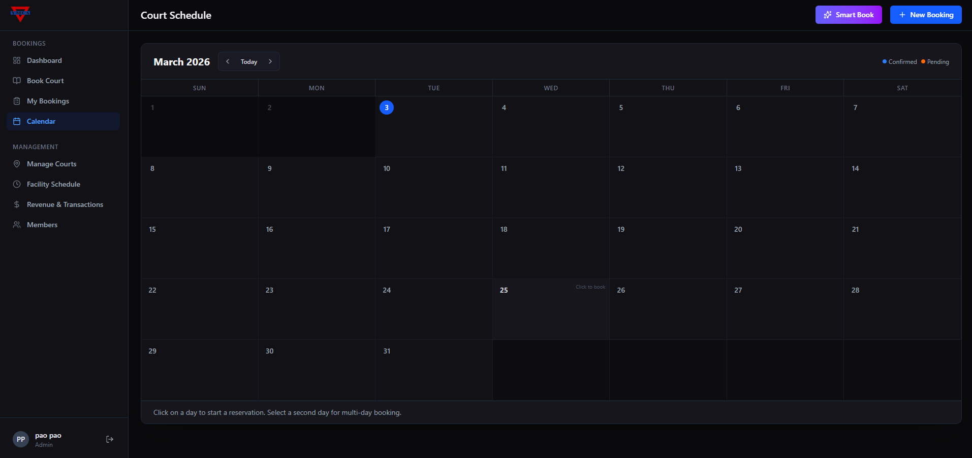 Hoops Booking App screenshot 3